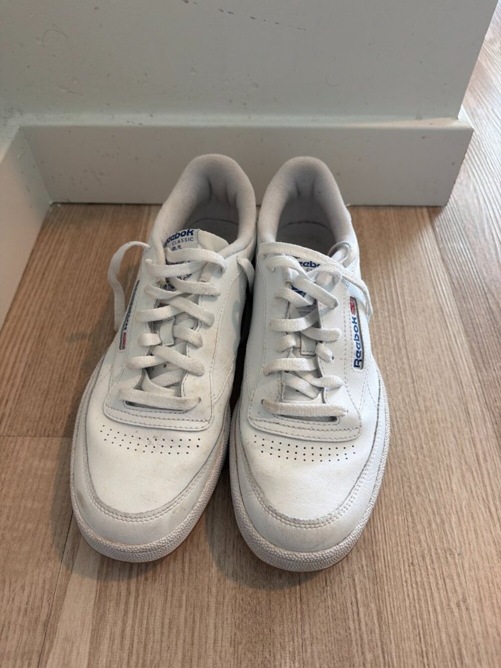Reebok Classic Club C 85 White Sneakers Men's 10.5